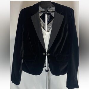 Vintage Y2K Blazer Lucky Brand(House Fine Clothes)
Satin Lined BLK Velvet XL